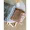 Полотенце банное с бахромой бежевого цвета essential, 70х140 см