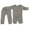 Рубашка из хлопкового муслина серого цвета из коллекции essential 18-24m
